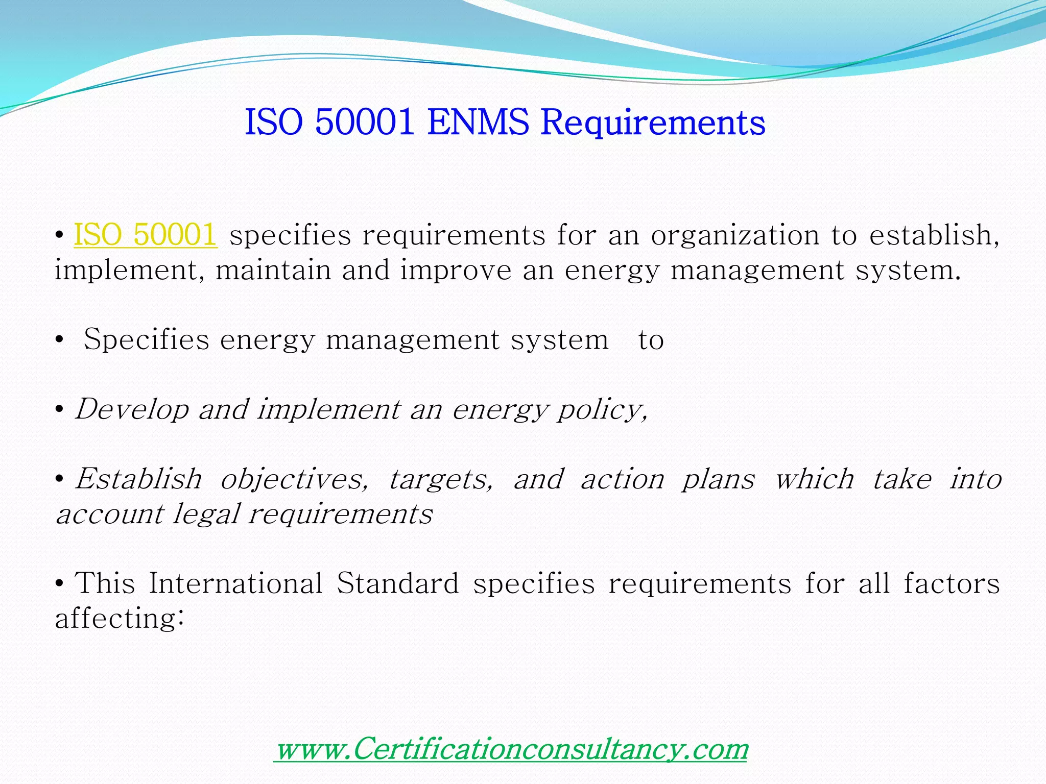 Iso 50001 Example Overview on iso 50001 energy management system | PDF