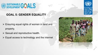 Overview on sustainable development goals. | PPTX