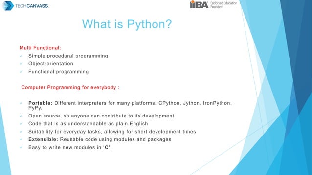 Introduction To Python | PPT