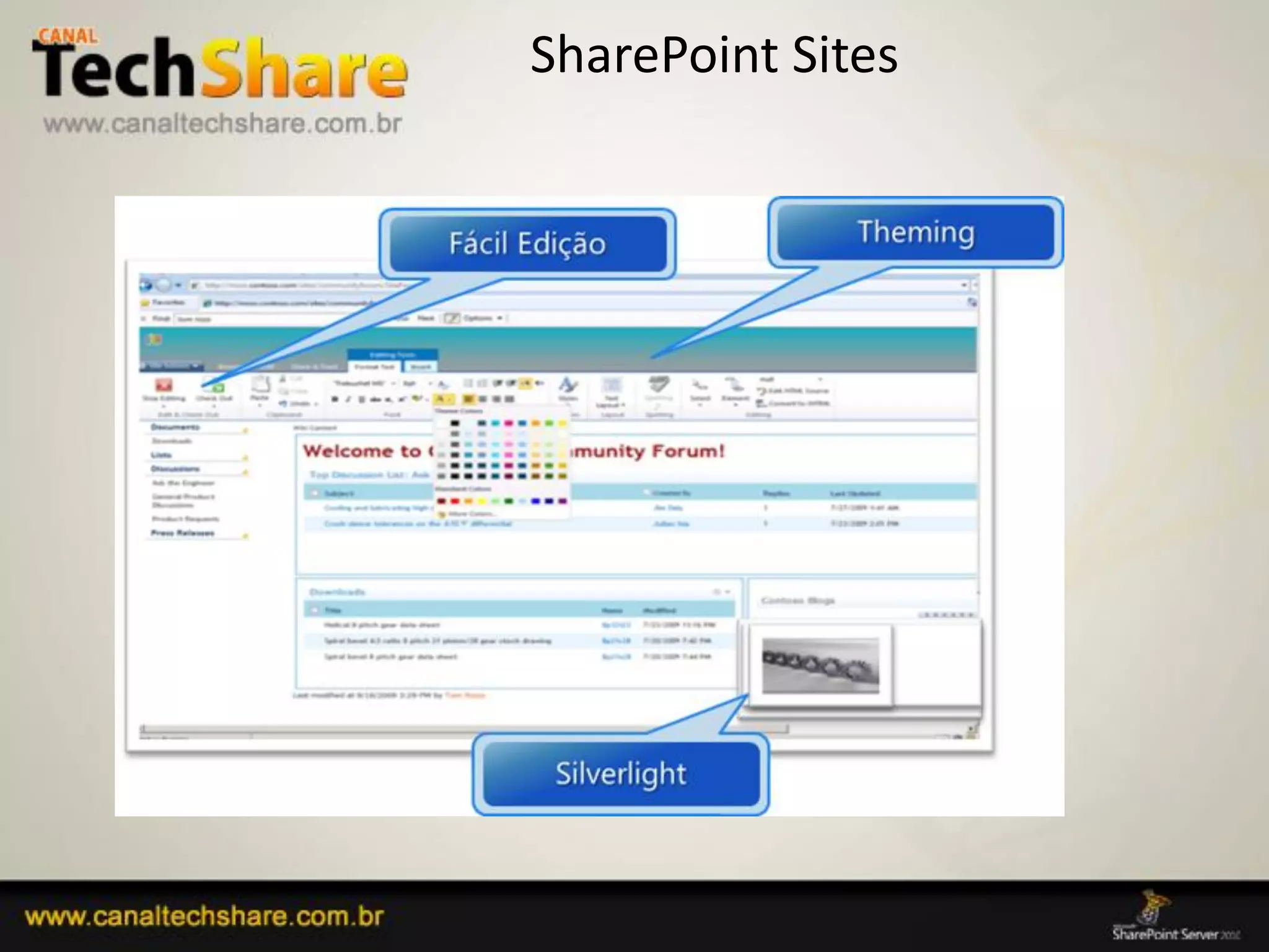 SharePoint Sites




03/09/2012                      17
 