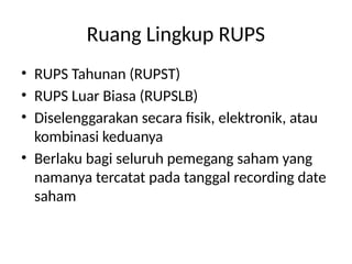 Overview SOP Pelaksanaan RUPS PT Tbk.pptx