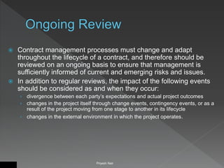 Overview to contract management | PPTX