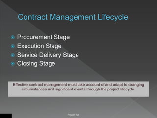 Overview to contract management | PPTX