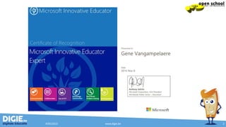 9/05/2015 www.digie.be 2
 