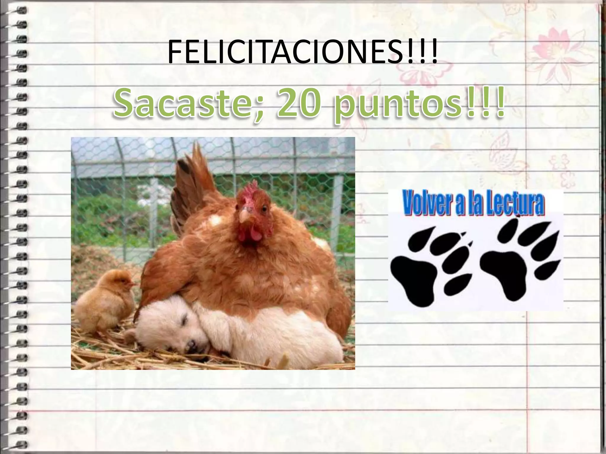 FELICITACIONES!!!
 