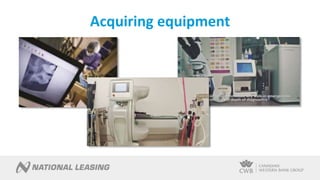 Acquiring equipment
 