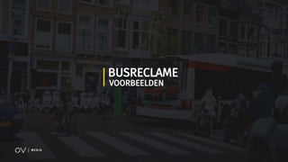 Busreclame Inspiratieboek OVMedia 