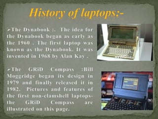 History of Laptop | PPTX