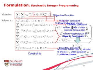 Optimal Virtual Machine Placement across Multiple Cloud Providers | PPT