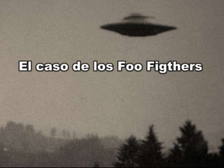 El caso de los FooFigthers