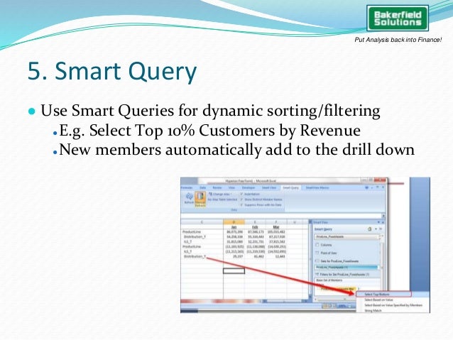 Optimizing User Productivity with Oracle Smart View 11.1.2.5