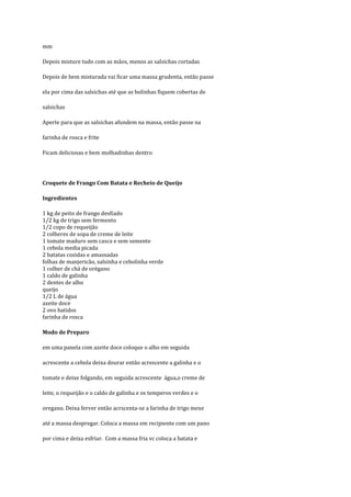 Ovos de codorna empanados