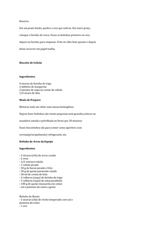 Ovos de codorna empanados