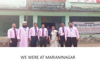 WE WERE AT MARIAMNAGAR
 