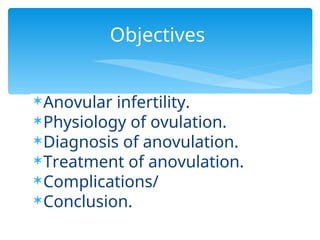 ovulation.ppt induction of ovulation to get pregnancy | PPT