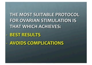Ovulation induction protocols in ivf cycles. warda | PDF