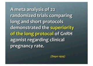 Ovulation induction protocols in ivf cycles. warda | PDF