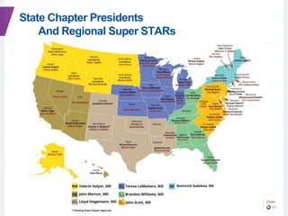 State Chapter Presidents
And Regional Super STARs
 