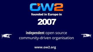 OW2 and RIOS teaming up to boost the open source impact, Nov. 2022 in Roma