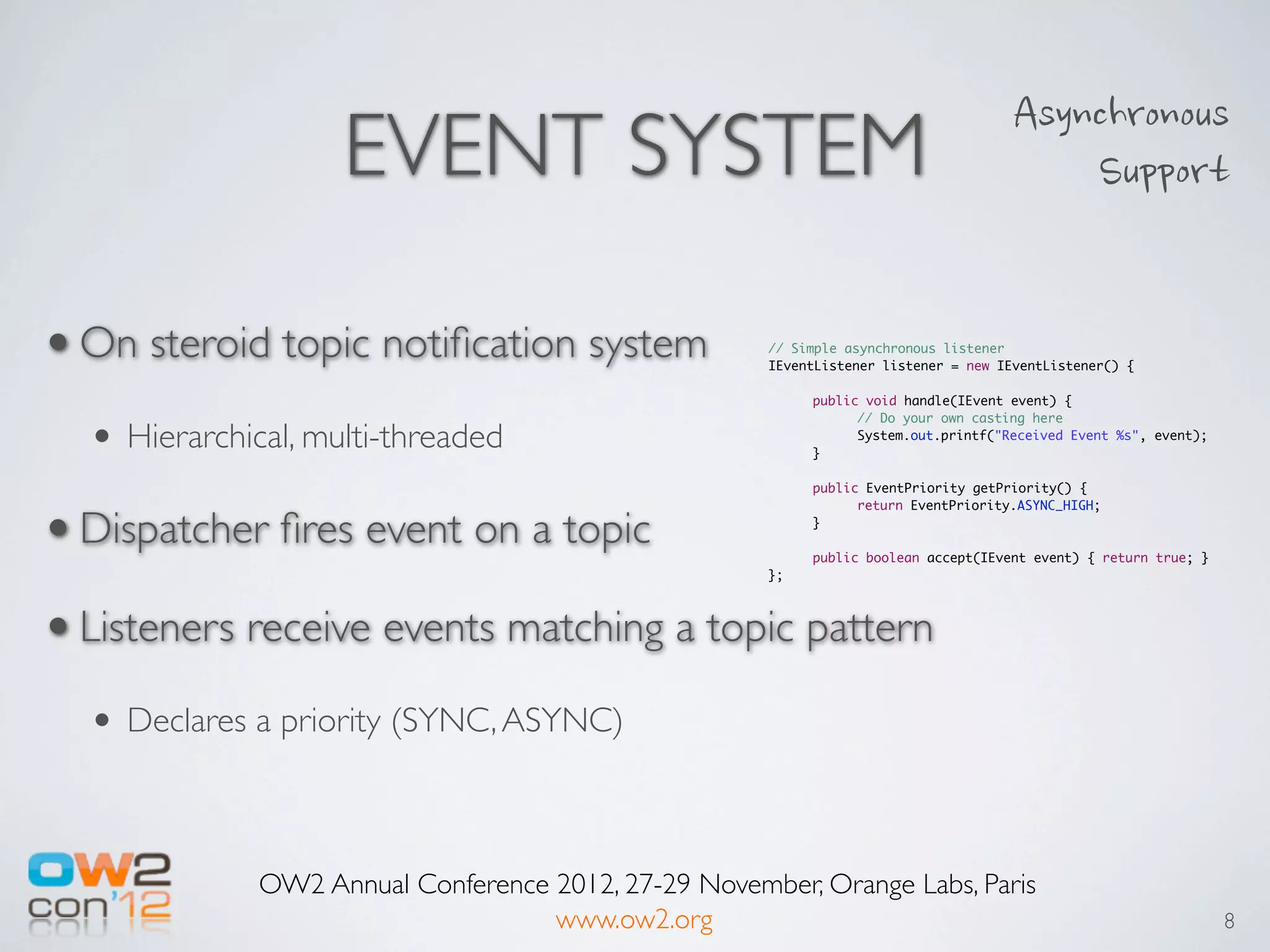  once
             Because	
 