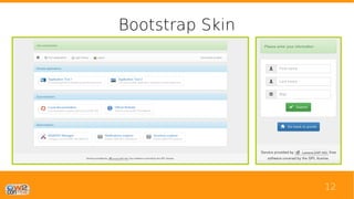 12 
Bootstrap Skin 
 