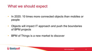 OWcon'14 -  BPM of Things: IoT and processes, BonitaSoft