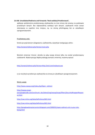 Owasp Top10 2010 RC1 PL