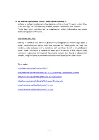 Owasp Top10 2010 RC1 PL