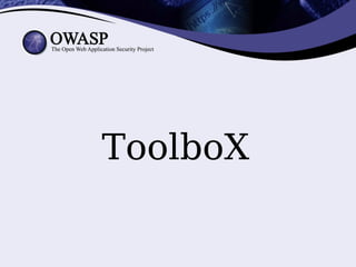 ToolboX
 