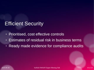 What could possibly go wrong? Threat modelling in the 21st century. – Phil Ashby