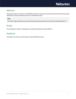 Owasp Checklist Example OWASP-top 10 Compliance checklist -.56854.pdf