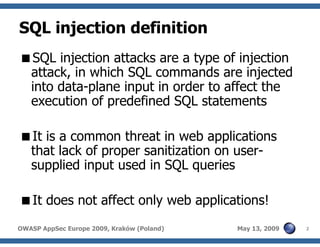 Advanced SQL injection to operating system full control (short version)