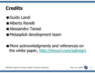 Advanced SQL injection to operating system full control (short version)