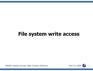 Advanced SQL injection to operating system full control (short version)