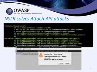 NSLR solves Attach-API attacks
19
 