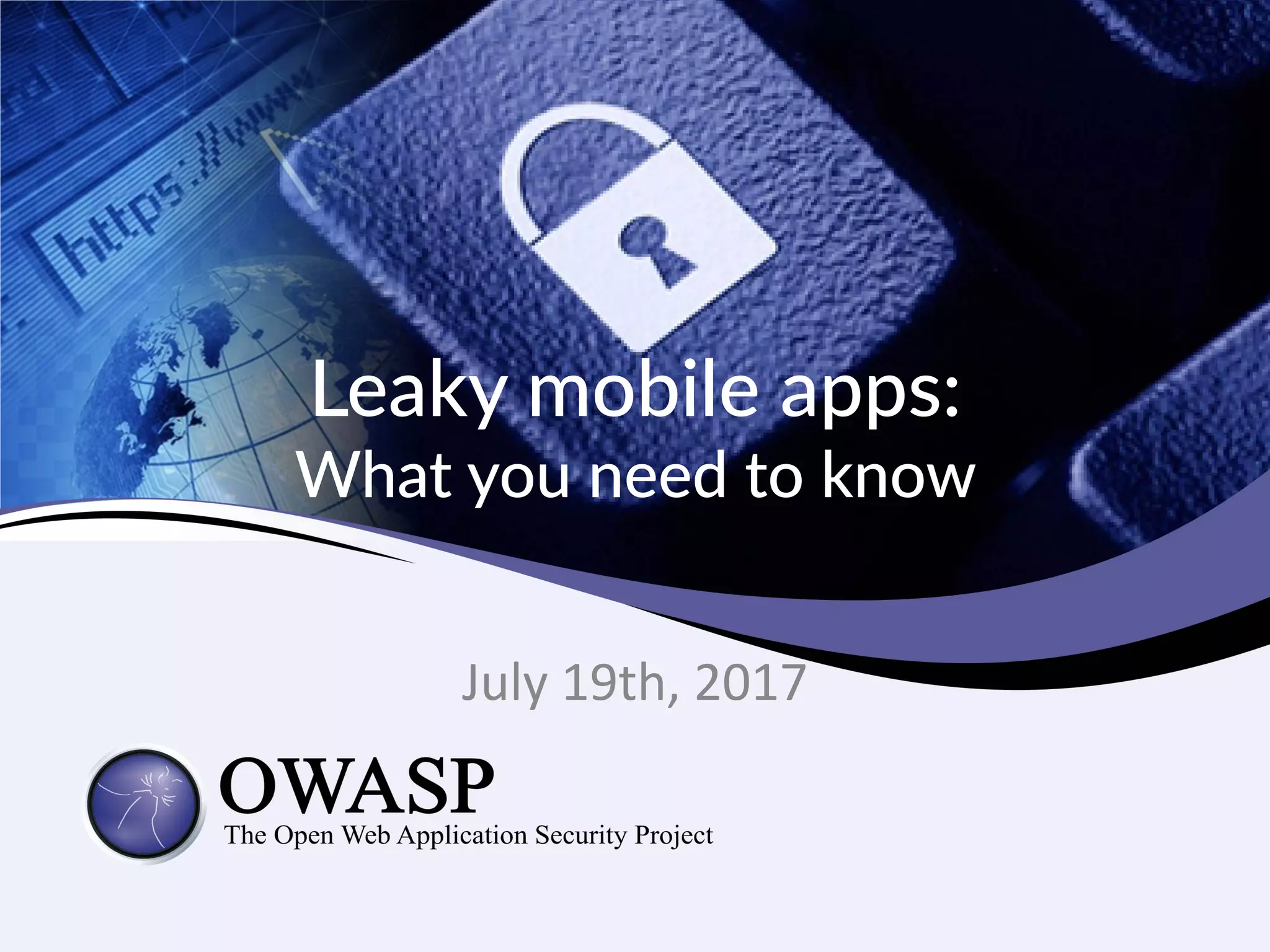 Leaky Mobile Apps: What You Need to Know | PDF | Operating Systems