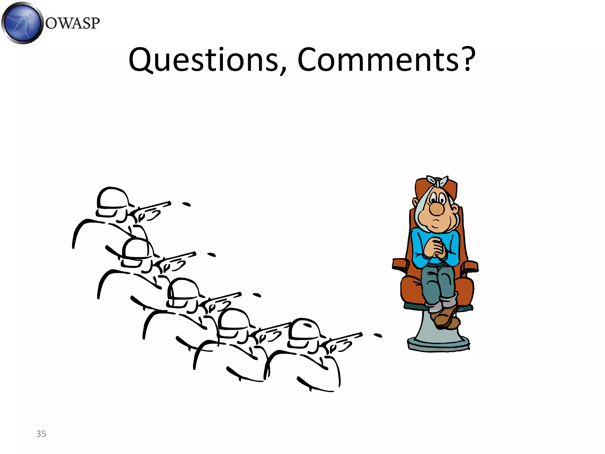 35
Questions, Comments?
 