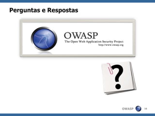 OWASP - Ferramentas