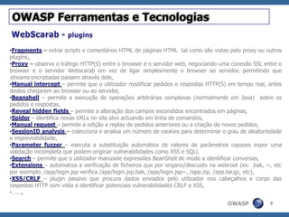 OWASP - Ferramentas