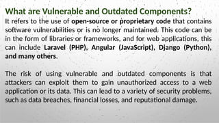 OWASP-Top-6-and-7_Vulnerable and Outdated Components.pptx