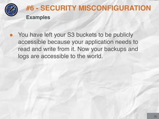 OWASP Top 10 - The Ten Most Critical Web Application Security Risks | PDF