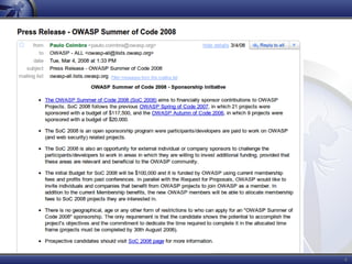 OWASP WTE - Now in the Cloud!