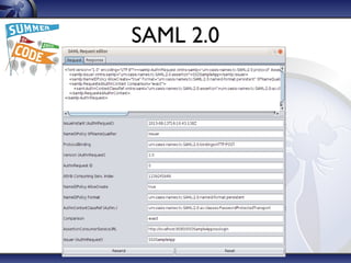 SAML 2.0
 