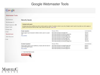 Google Webmaster Tools
 