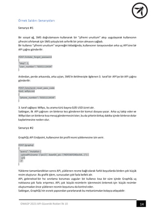 OWASP API Security Top 10 - 2023 (Türkçe Çeviri) | PDF