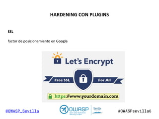 Owasp 6  Seguridad en WordPress