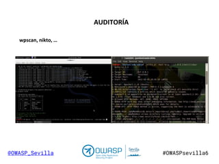 Owasp 6  Seguridad en WordPress