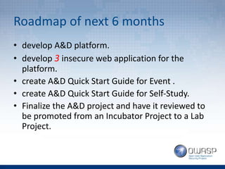 OWASP A&D Project
