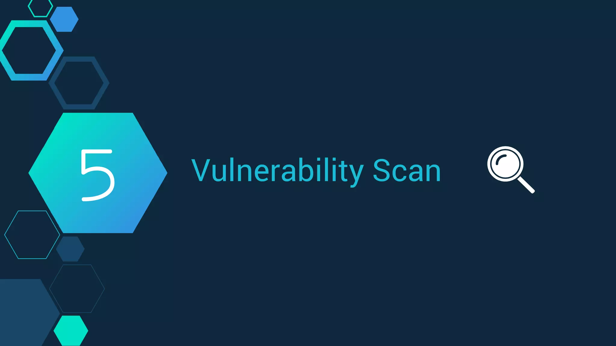 Vulnerability Scan
5
 