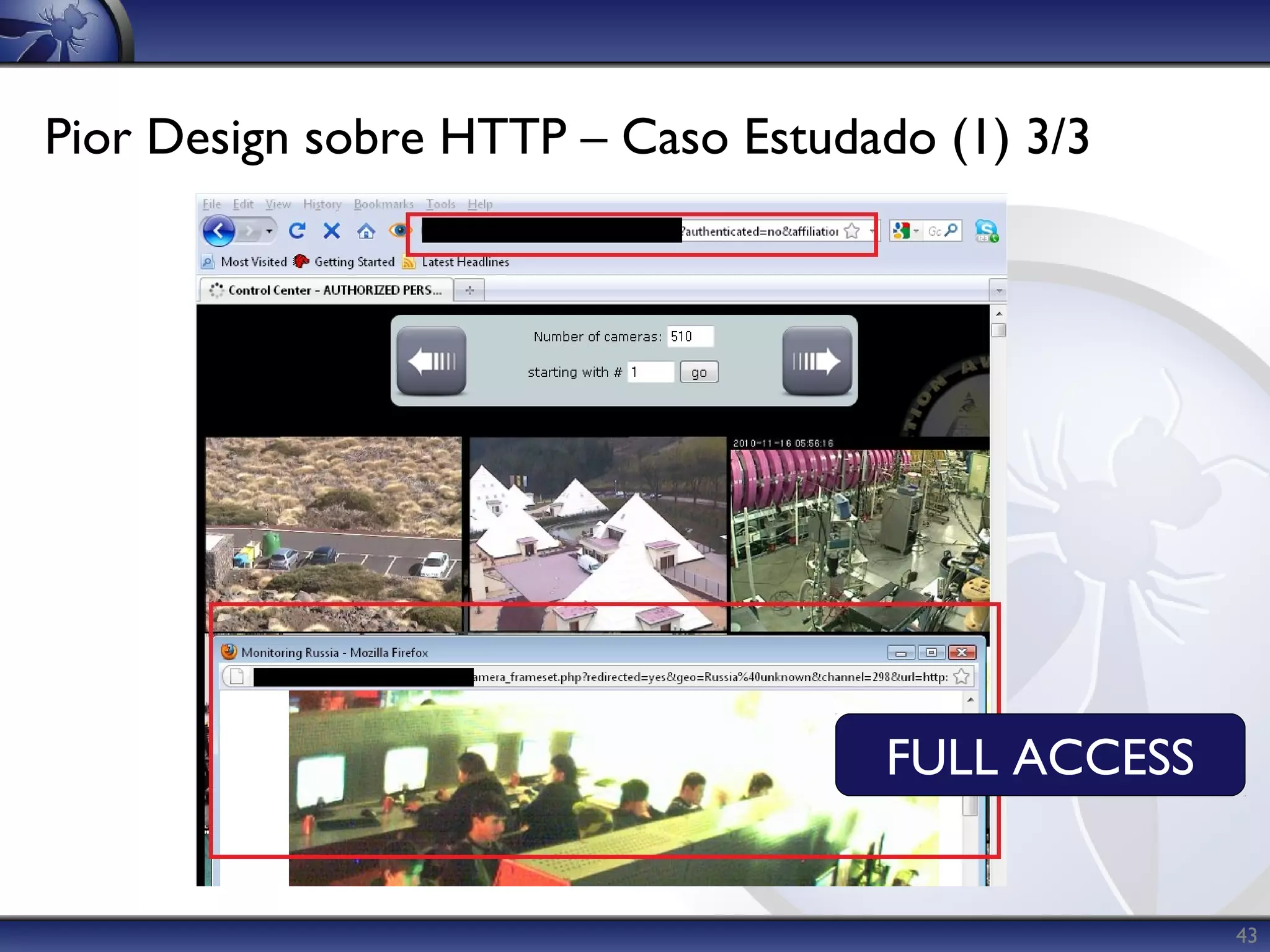 Pior Design sobre HTTP – Caso Estudado (1) 3/3




                                    FULL ACCESS


                                                  43
 